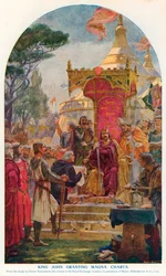 King John Granting Magna Carta
