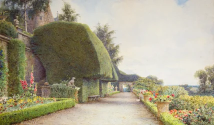 The Terrace, Drummond Castle, Perthshire