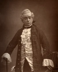 David James, British Actor, in David Garrick