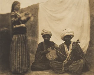 Egyptian Musicians Rawabí and Almée, February 20, 1852