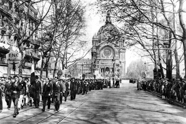 Commemorating Joan of Arc at the Church of St Augustin, Paris, 1931