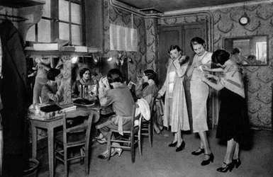 Models at a Great Dressmakers, Paris