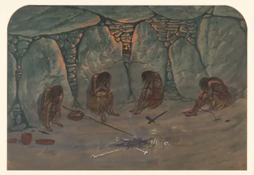 Prehistoric Scene, 1871