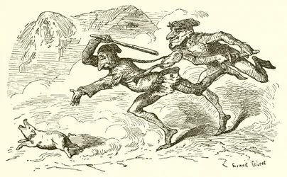 The Merry-Andrew and the Countryman