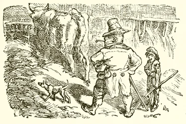 The Stag in the Ox-Stall