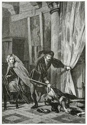 Scene from Hamlet, 19th Century