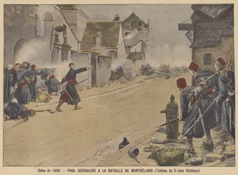 Paul Deroulede at the Battle of Montbeliard