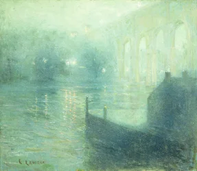 Harlem River at Night