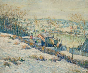 Upper Harlem River—Winter, c.1915