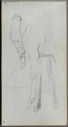 Sketchbook, page 31: Study of Figures