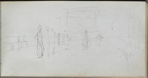 Sketchbook, page 40: Perspective Study