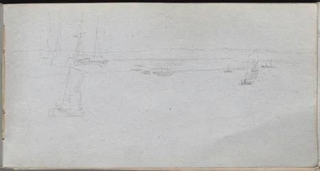 Sketchbook, page 94: Seascape