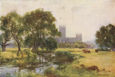 Canterbury from the Stour