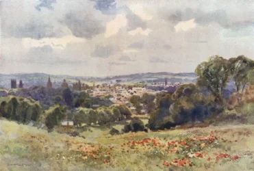 Oxford from Headington Hill