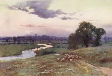 River Thames: View from Eisey Hill