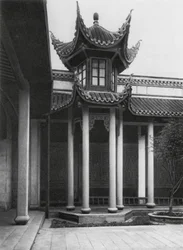 Ancestral Temple of the Chen Family, Bell Tower in the Main Court, Changshafu, Chen Kia Tze Tang, Hunan