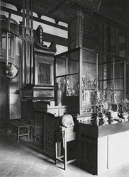 Fuchou, Ku shan, Yung tsuan sze, Fukien, Pagoda of Relics in the library of the Monastery on Drum Mountain