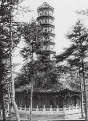 Jehol, Hingkung, Chihli, Glazed Pagoda