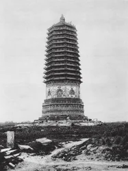Peking, Palichuang, Chihli, Pagoda in the Village of Pallchuang