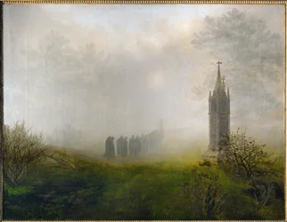 Procession in the Fog