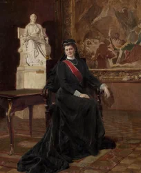 Grand Duchess Maria Pavlovna of Russia as a Widow