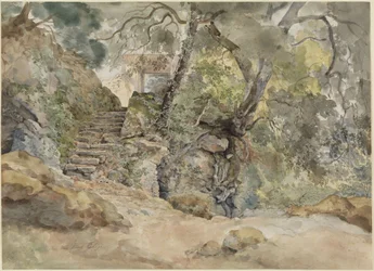 From the Park of Villa Chigi in Ariccia