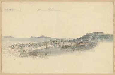 View of Naples and the Island of Capri
