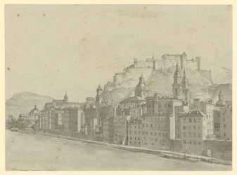 View of Salzburg from the artist
