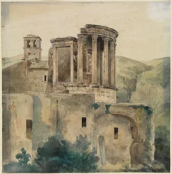 The Temple of Vesta in Tivoli