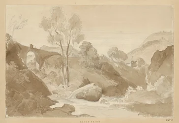 Landscape near Civita Lavinia in the Alban Hills