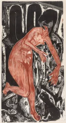 Bathing Woman by the Stove. 1919