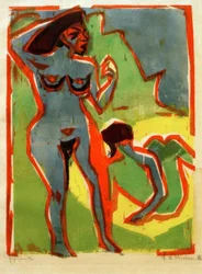 Bathing Women (Moritzburg)