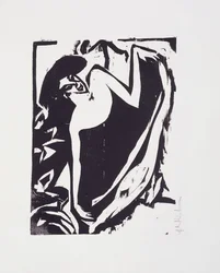 Dancer with Raised Skirt