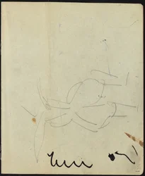 Dancers and Performers (Page from a Sketchbook)