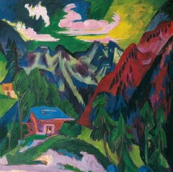 The Klosterser Mountains. Around 1923