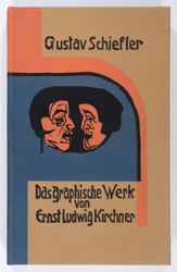 Gustav Schiefler. The Graphic Work of Ernst Ludwig Kirchner. Volume I. Cover