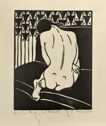 Crouching Nude, Seen from the Back