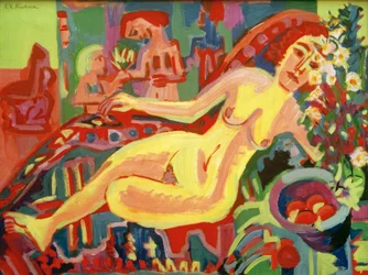 Nude Girl on a Divan