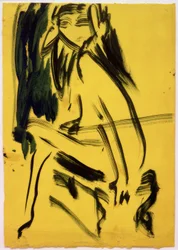 Untitled (Seated Girl)