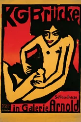 Poster for the exhibition for the artists