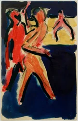 Postcard to Erich Heckel from the 23rd