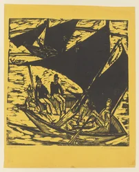 Sailboats near Fehmarn