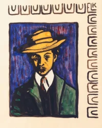 Self-Portrait with Hat