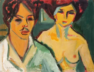 Self Portrait with Model