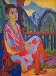 Seated Lady (Erna Kirchner)