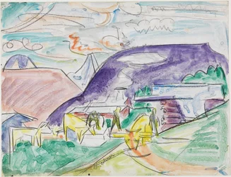 Stafelalp with Cows