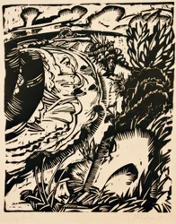 Steep Coast with Round Bay