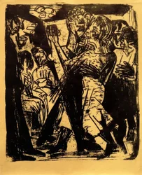Dancing Peasant Couple