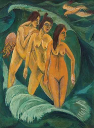Three bathers, 1913