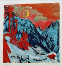 Winter Moonlit Night